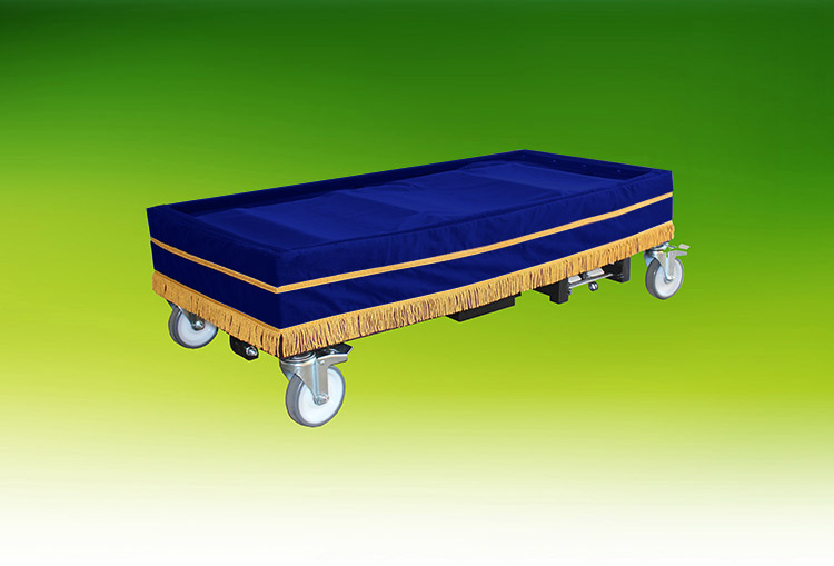 Compact loader cover blue