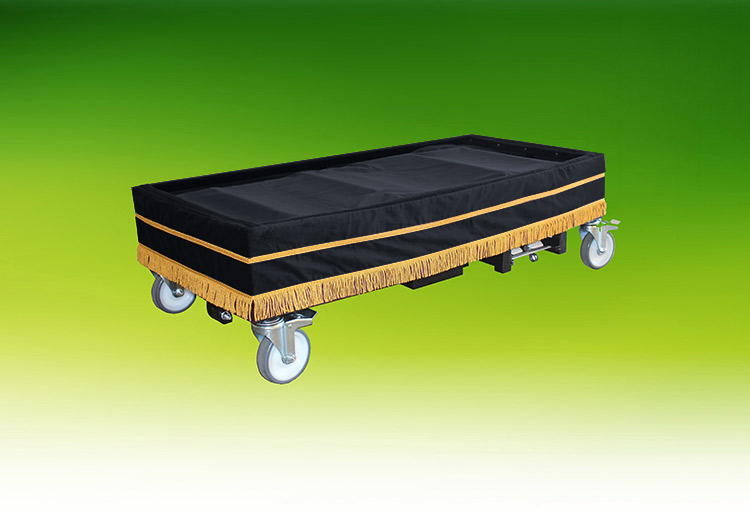 Compact loader cover black gold