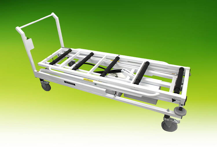 Compact short top electric trolley closed