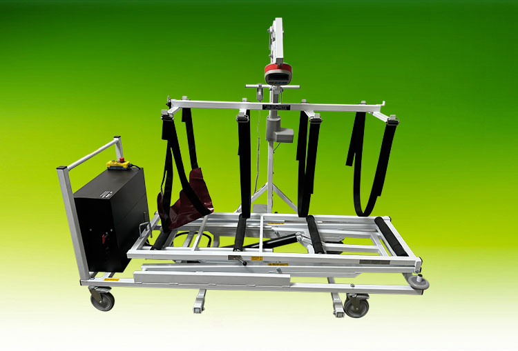 Electric Body Hoist Side View