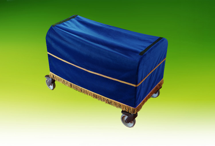 Fixed bier cover in blue