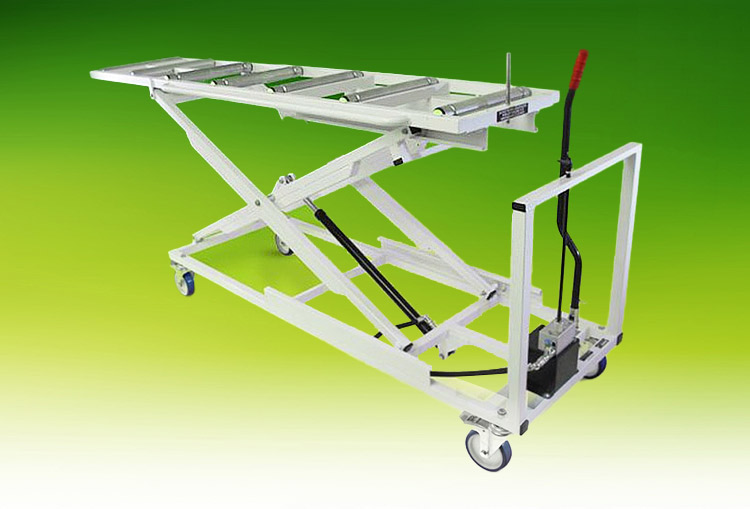 Long Top Electric and Manual Hydraulic Trolley