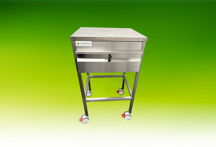 Mortuary Mobile Dressing Trolley