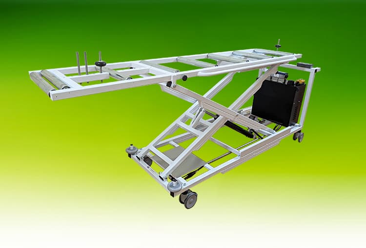 Power Crematorium Long Top Trolley