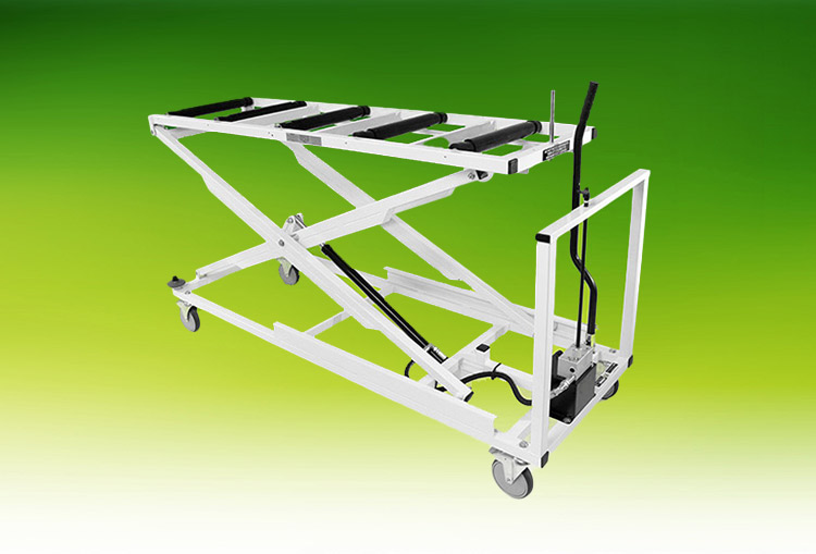 Short top manual trolley extended