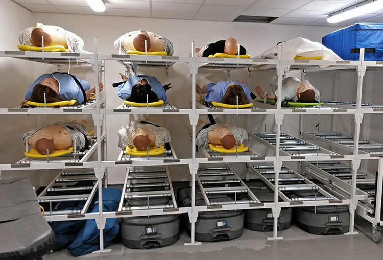 Simtech Mannequin Storage Rack